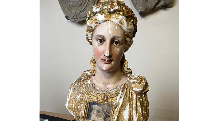 Il busto reliquiario