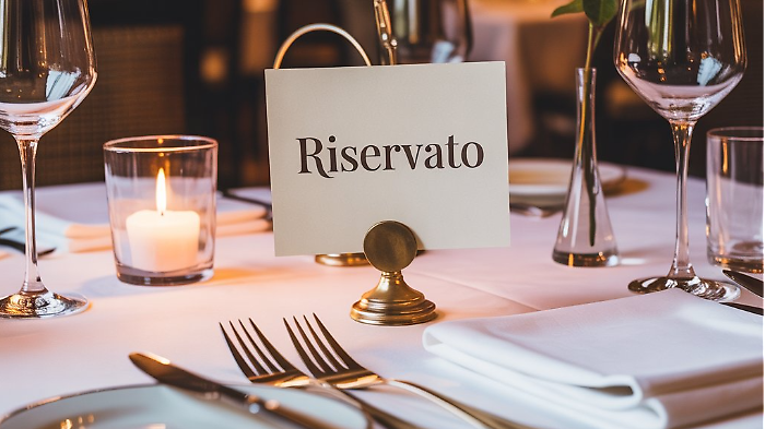 Tavoli riservati e poi disdetti