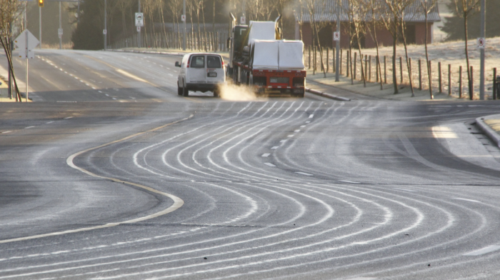 Ghiaccio sulle nostre strade 