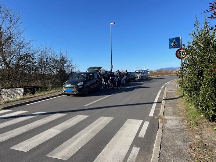 Il ritrovamento dell'auto