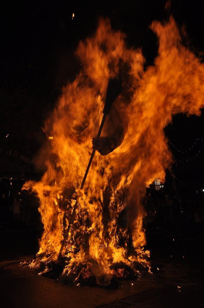 Il rogo del Befanone