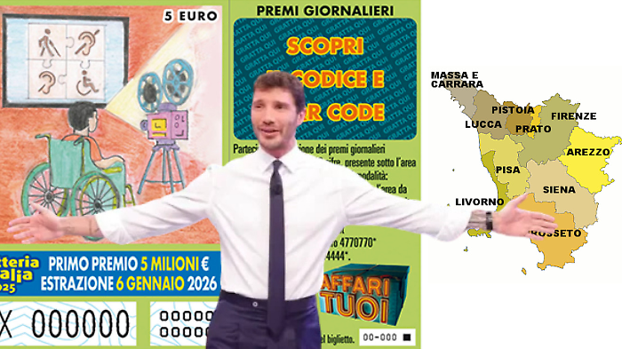 Lotteria Italia, Arezzo corre nella vendita dei biglietti: quasi 110 mila. Aumenti in tutta la regione