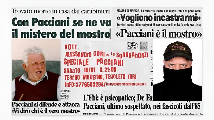 Mostro di Firenze, lo Speciale Pacciani. Alessandro Gori: "Processo farsa per accontentare tutti"