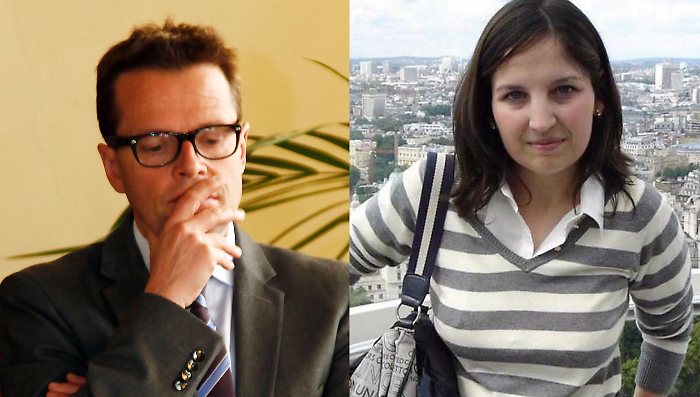 David Rossi e Chiara Poggi