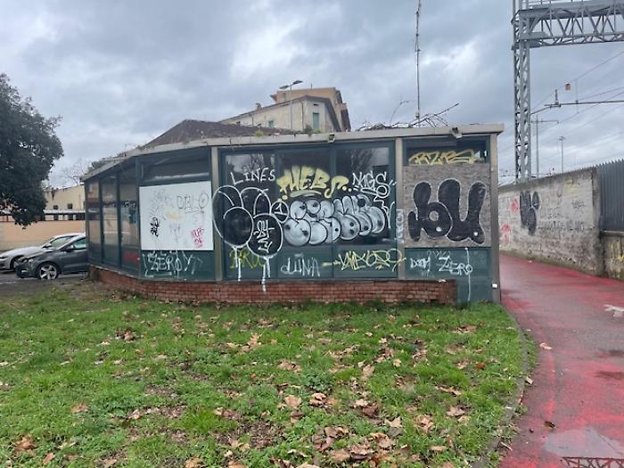 Il chiosco a Campo di Marte