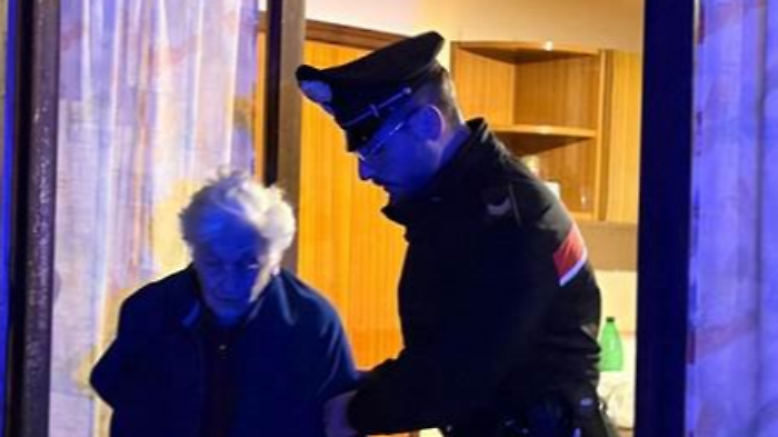 Il salvataggio dell'anziana