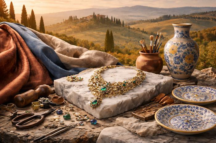 Toscana guida l&rsquo;Italia delle mani e dei saperi: dieci produzioni candidate alle Indicazioni geografiche artigianali. C'&egrave; anche la gioielleria