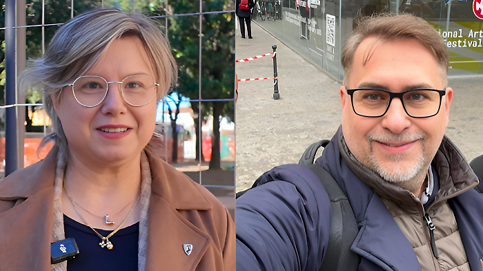 Lucia Tanti e Marcello Comanducci