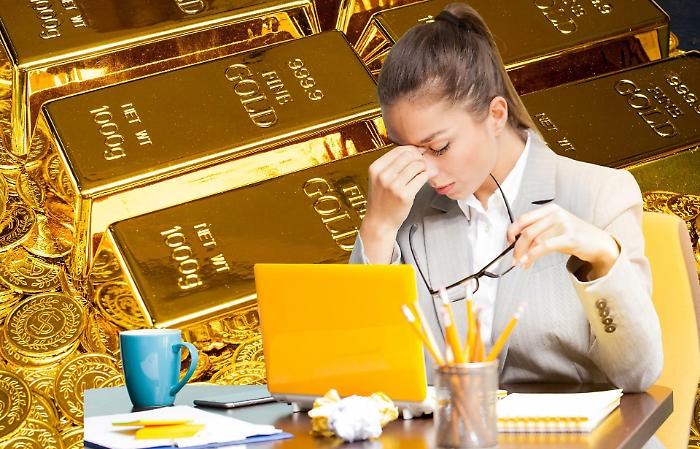 Il giorno della caduta dell'oro, la brusca frenata dopo le quotazioni da favola. Cosa accadr&agrave; ora?