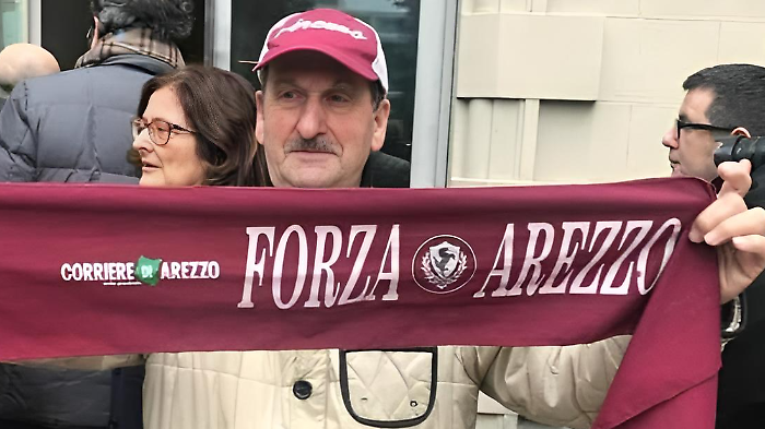 Addio al Picchio, tifoso storico dell'Arezzo. Cordoglio per la scomparsa di Feliciani