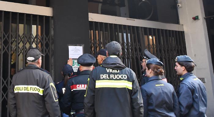 Il locale chiuso per trenta giorni