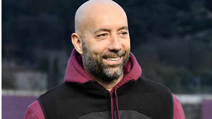 L'allenatore Cristian Bucchi