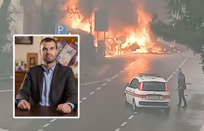 Il fuoco, l'esplosione, la paura, i feriti: poteva essere una strage. Il sindaco Vagnoli: "Grande lavoro di squadra"