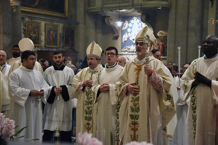 Madonna del Conforto con il cardinale Pizzaballa