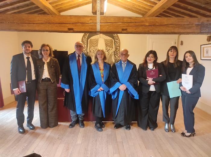 Le lauree al Palazzo della Fraternita dei Laici