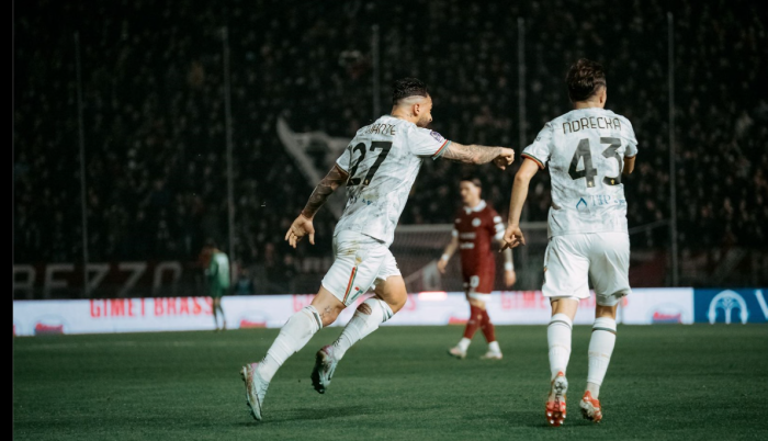 Frenata Arezzo, la Ternana vince al Comunale. Passo falso nella corsa verso la B