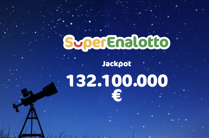 Estrazione Superenalotto, i numeri di oggi marted&igrave; 10 marzo. Il sei vale oltre 132 milioni di euro