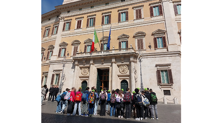 Alunni a Roma