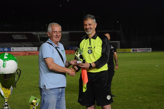 Moreno Fucci e, a sinistra, Romano Grotti