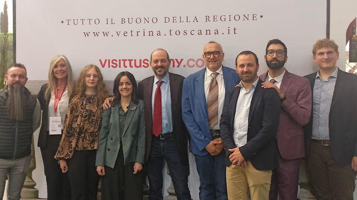 La Presidente della Provincia in visita ai consorzi e alle aziende senesi alla 58&ordf; edizione di Vinitaly