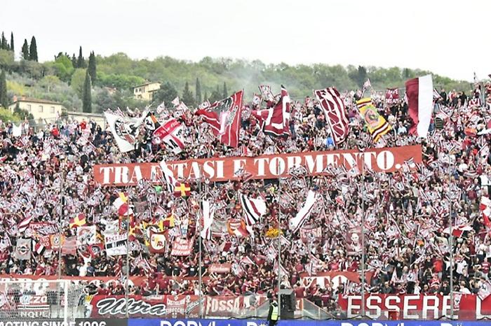 I tifosi dell'Arezzo