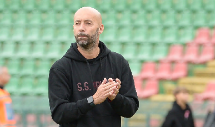 Arezzo, l'urlo di battaglia di Cristian Bucchi: "Contro il Pineto dobbiamo vincere tutti i contrasti e tutti i duelli"