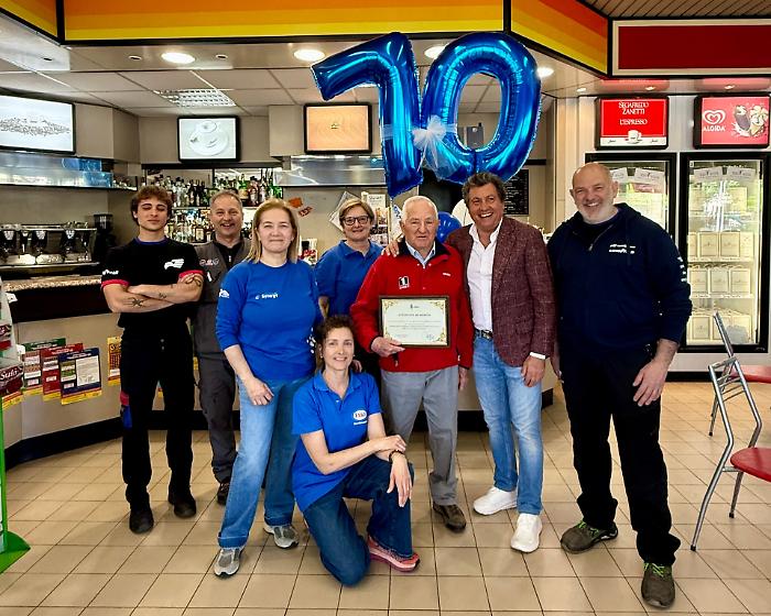 Una vita tra benzina e officina, i settant'anni di carriera di Marino Milighetti