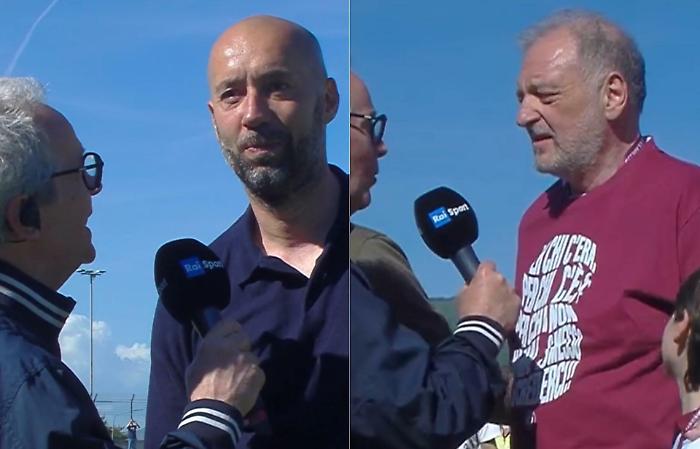 Arezzo, le lacrime di Bucchi: "Grazie a tutti i tifosi". La gioia di Manzo: "I ragazzi me l'avevano promesso"