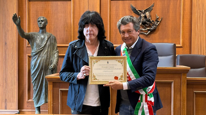 Marky Ramone e Mario Agnelli