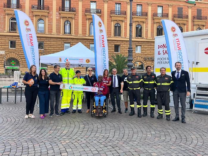 Anas e Polizia di Stato insieme per promuovere la donazione di sangue