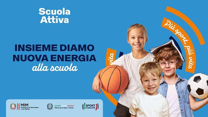 Torna anche per l'anno scolastico 2025-2026 il progetto "Scuola Attiva"