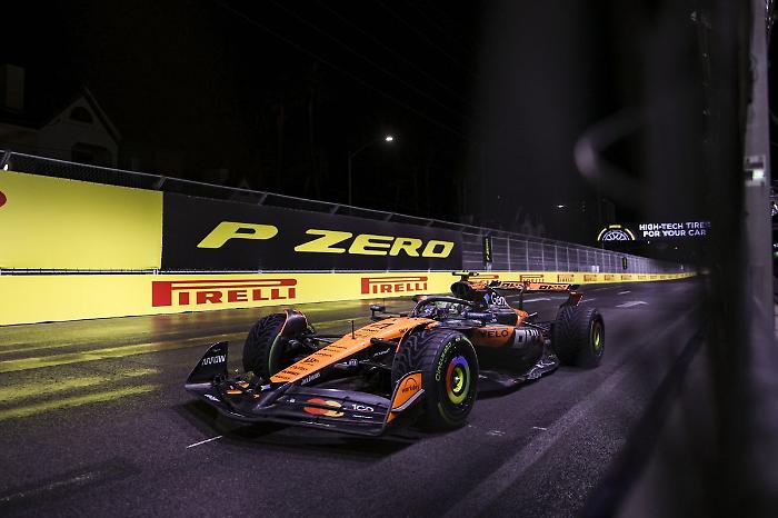 Pole di Norris davanti a Verstappen a Las Vegas, male le Ferrari