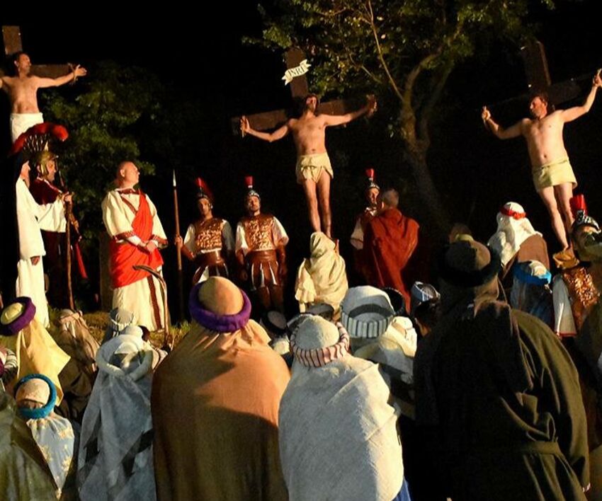 La Via Crucis a Santa Firmina