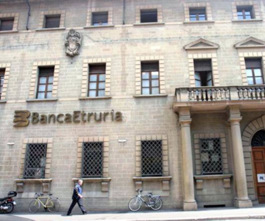 Banca Etruria dichiarata insolvente nel 2016