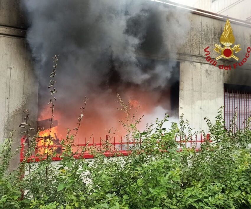 Incendio appartamento a San Giovanni Valdarno