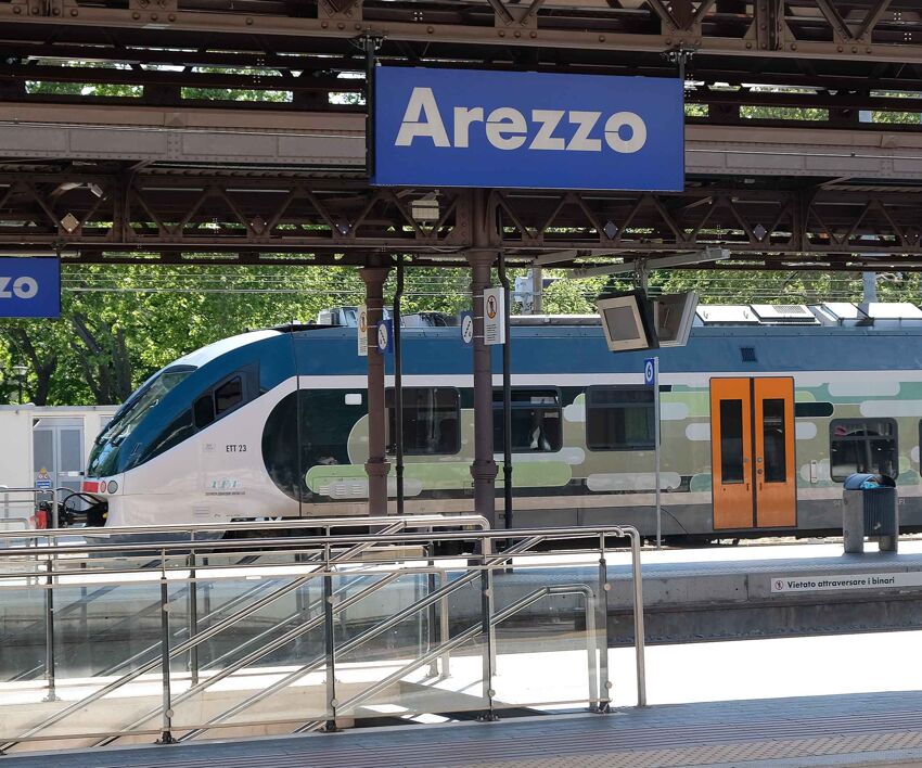 La stazione di Arezzo